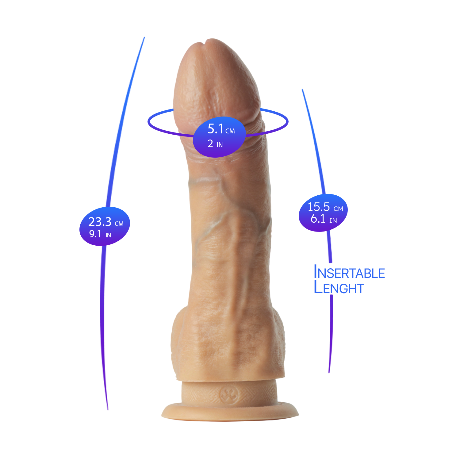 Realistic Dildo Replica Juan Lucho